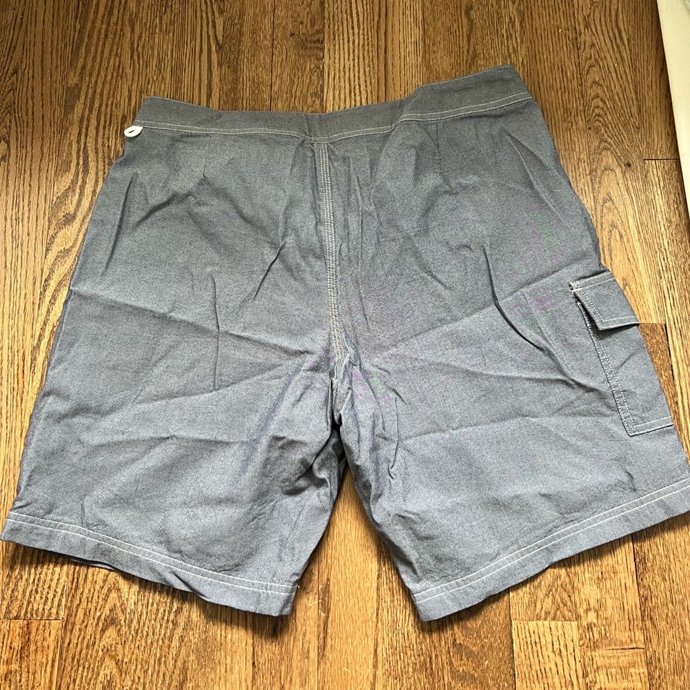 J. Crew Chambray Swim Trunks View 5